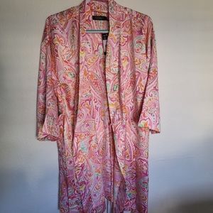 Ralph Lauren Satin Wrap Robe